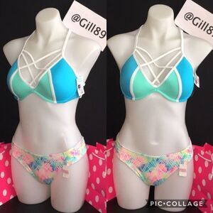 NEW ❤️ Pink Victoria Secret bikini set